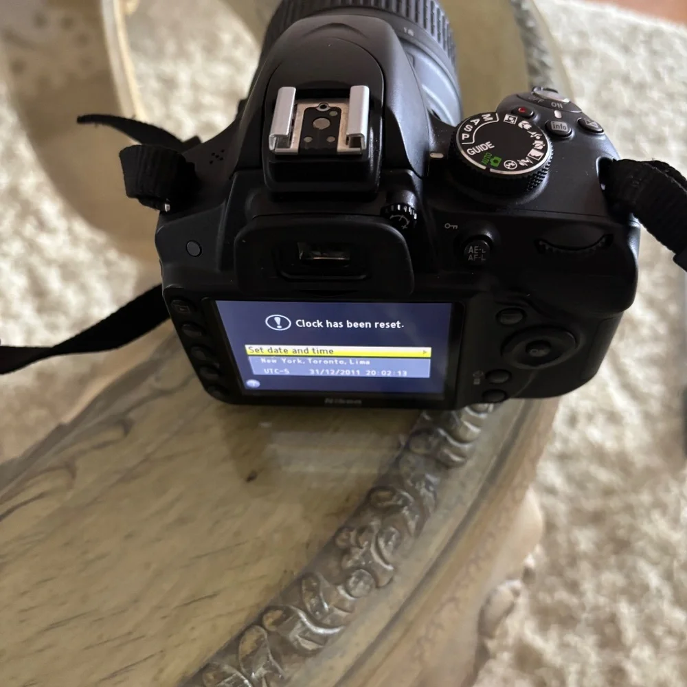 Nikon D3200 Digital Camera Bundle Very Low Shutter Count